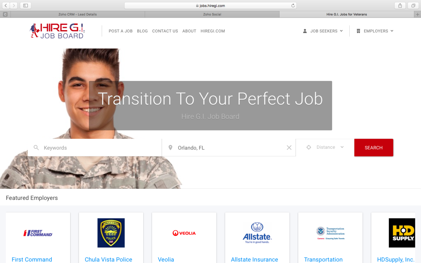 Top 10 Military Job Boards and why creating a profile Hire G.I.