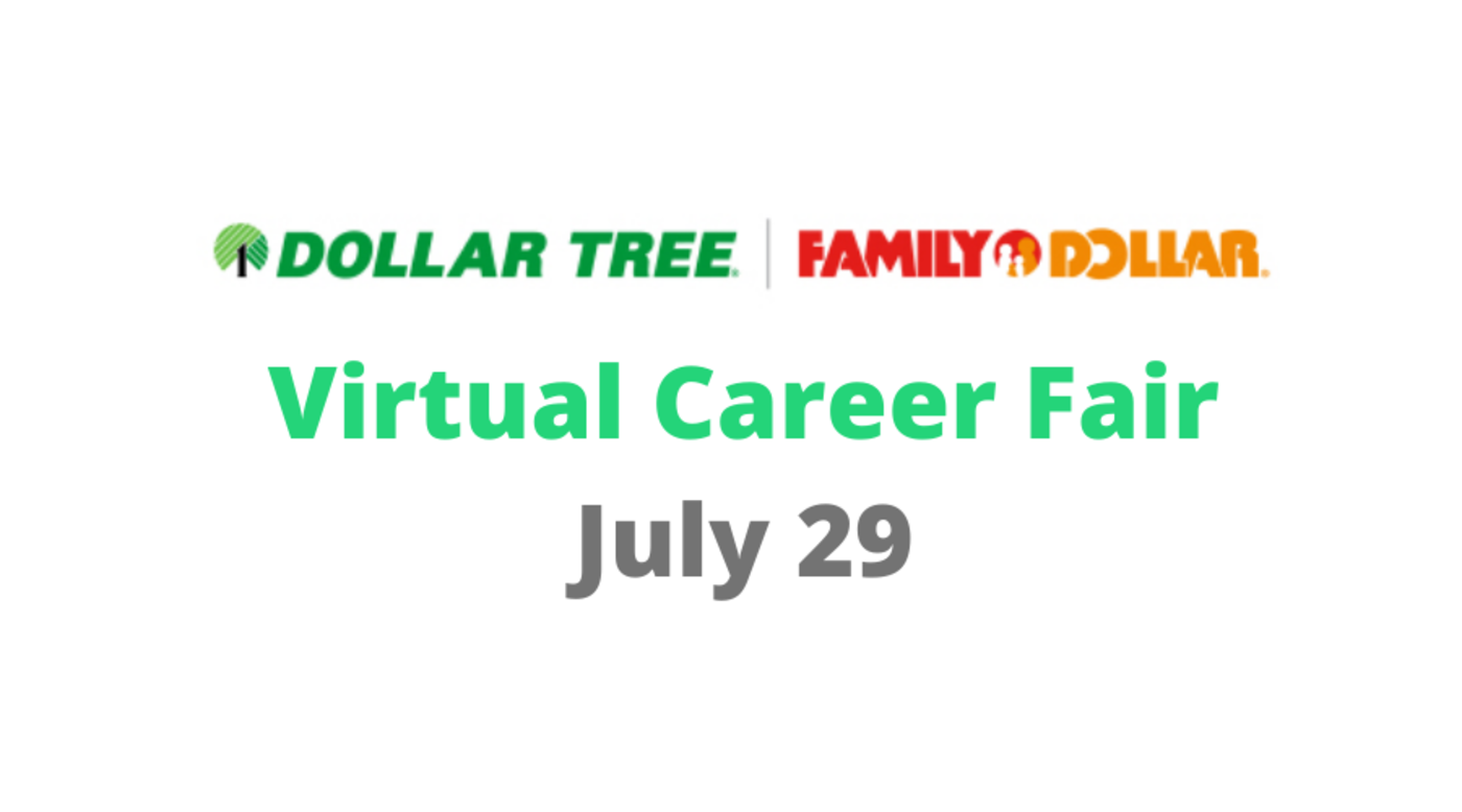 Dollar Tree & Family Dollar to Host a Virtual Job Fair Jobstories